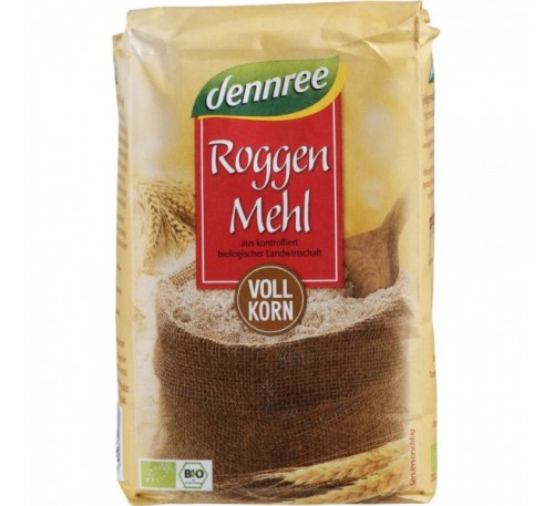  Faina de secara integrala bio Dennree, 1kg